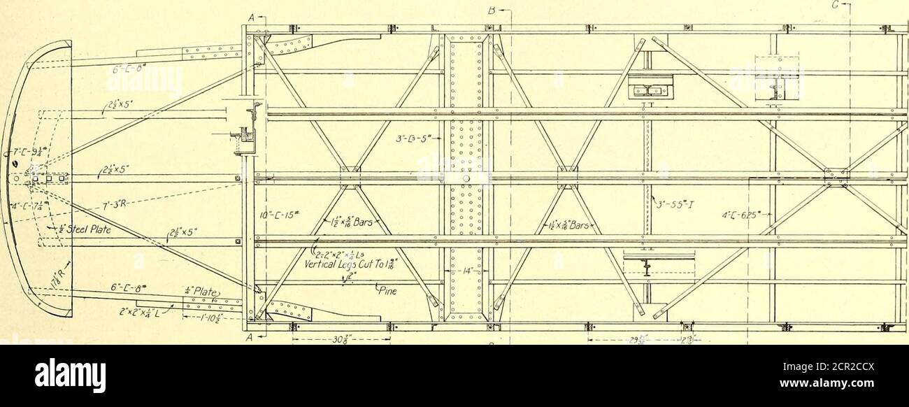 . Electric railway journal . were designed to make the platforms,as far ...