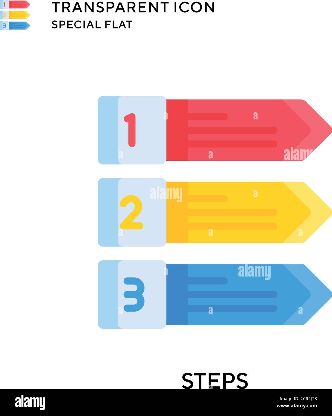 Steps vector icon. Flat style illustration. EPS 10 vector Stock Vector ...