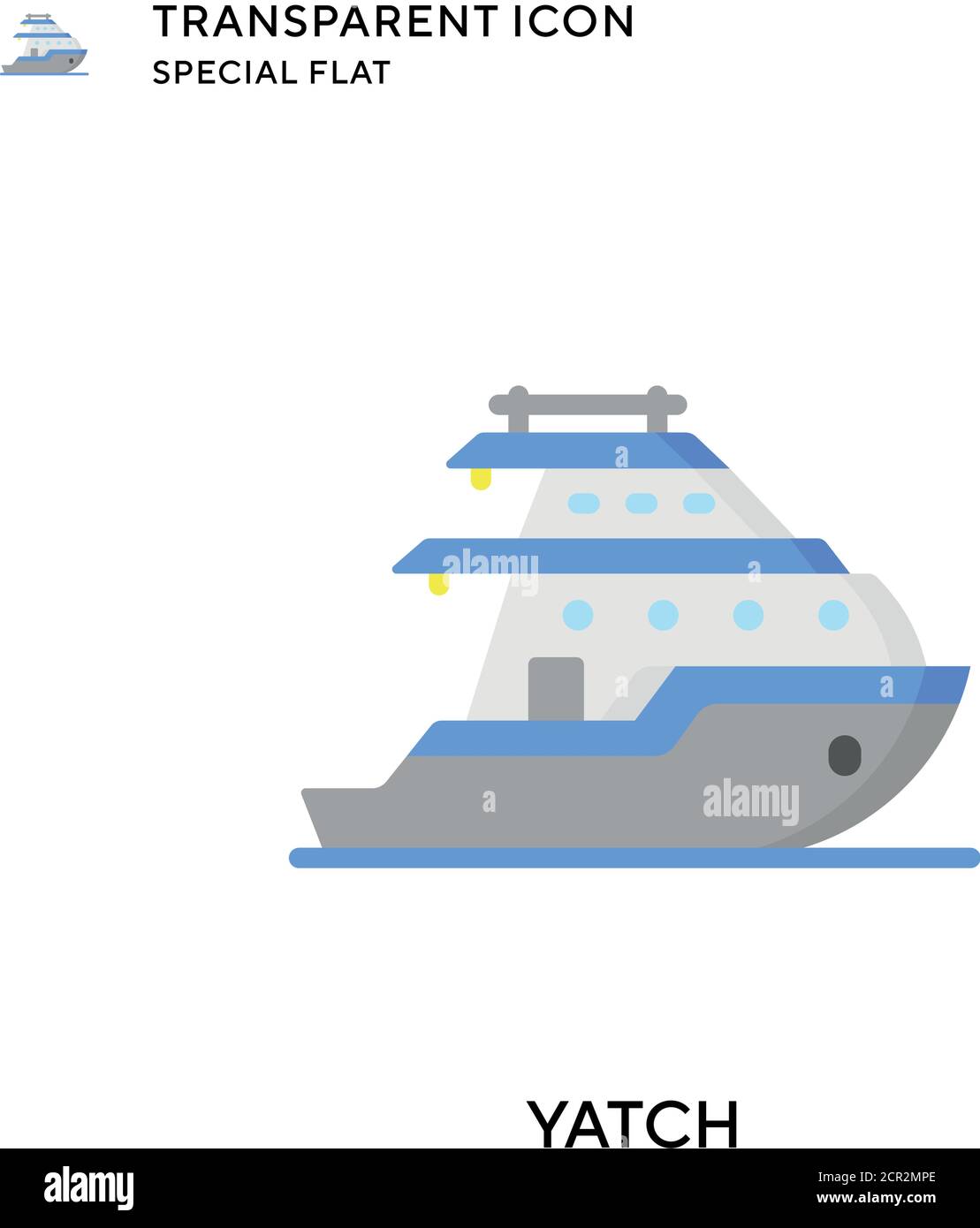 Yatch vector vectors hi-res stock photography and images - Alamy