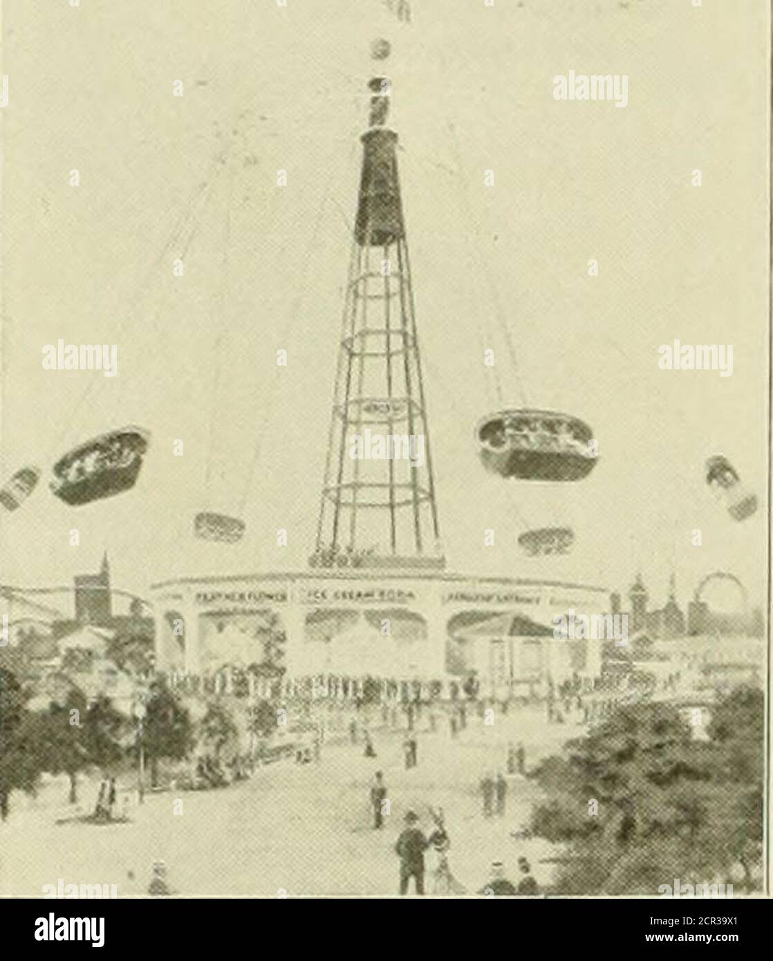 . The street railway review . The tower is a steelstructure of gusset ...