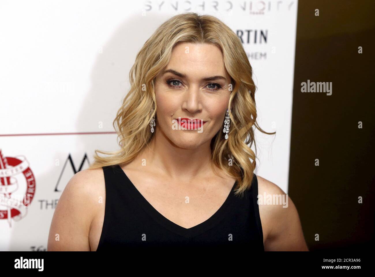 British actress Kate Winslet poses for photographers at the 36th London Critics' Circle Film Awards in London, Britain January 17, 2016. REUTERS/Neil Hall Stock Photo