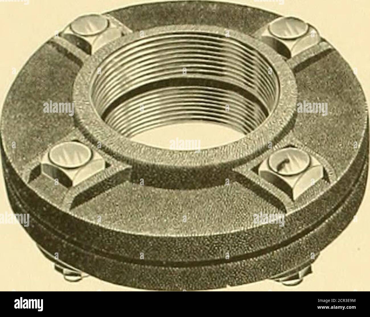 . Illustrated catalogue of James B. Clow & son, manufacturers of and dealers in supplies for plumbers, steam and gas fitters, water and gas works, railroads and contractors .. . FIG. 68. COMMON FLANGE. FIG. 69. CURVED FLANGE. FLANGES-F gs. 68 an( i 69. SIZE OF PIPE, INCHES f i i 1 li H 2 n 3 3i 4 ^ 5 6 7 8 9 10 12 Diameter Flange,Inches. 3 u 4 4+ 5 oi 6 81 8i 9 941011121314151617181920 .14 .17 -- .18.21 .33 .22.33.52 .25.35.52 .31.36 .52 .45.55.65 .75 .90 .55.65 .75 .90 .65 .75.84.96 l.22 1.001.131.26 1.75 1.041.221.40 1.76 1.551.701.902.32 2.002.402.80 2.402.803.203.453.75 3.754.10 4.505.00 4 Stock Photo