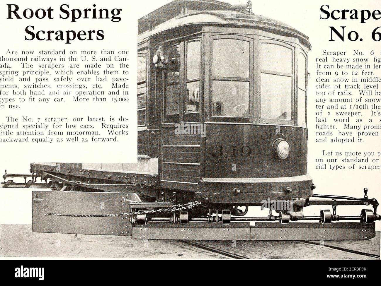 Electric Railway Journal Root Springscrapers Are Now Standard On More Than Onethousand Railways In The U S And Can Ada The Scrapers Are Made On Thespring Principle Which Enables Them Toyield