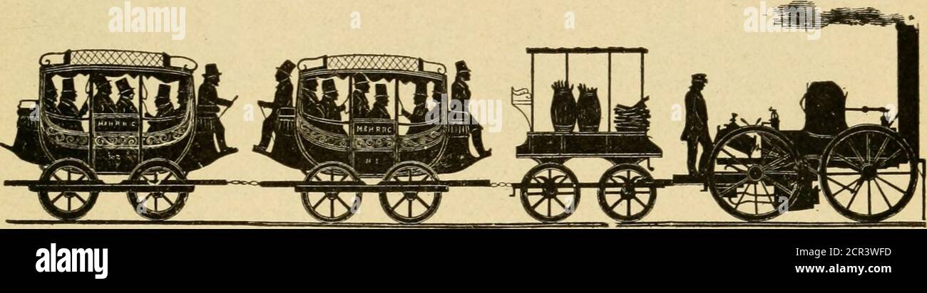 American railway transportation . The Old Ironsides, 1832. that 