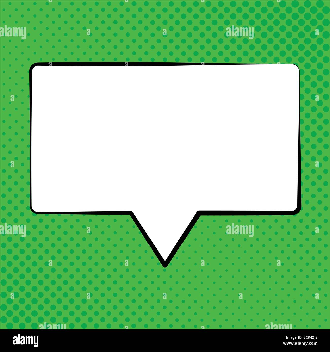 speech bubble icon. retro comic bubble style. chat icon vector Stock ...