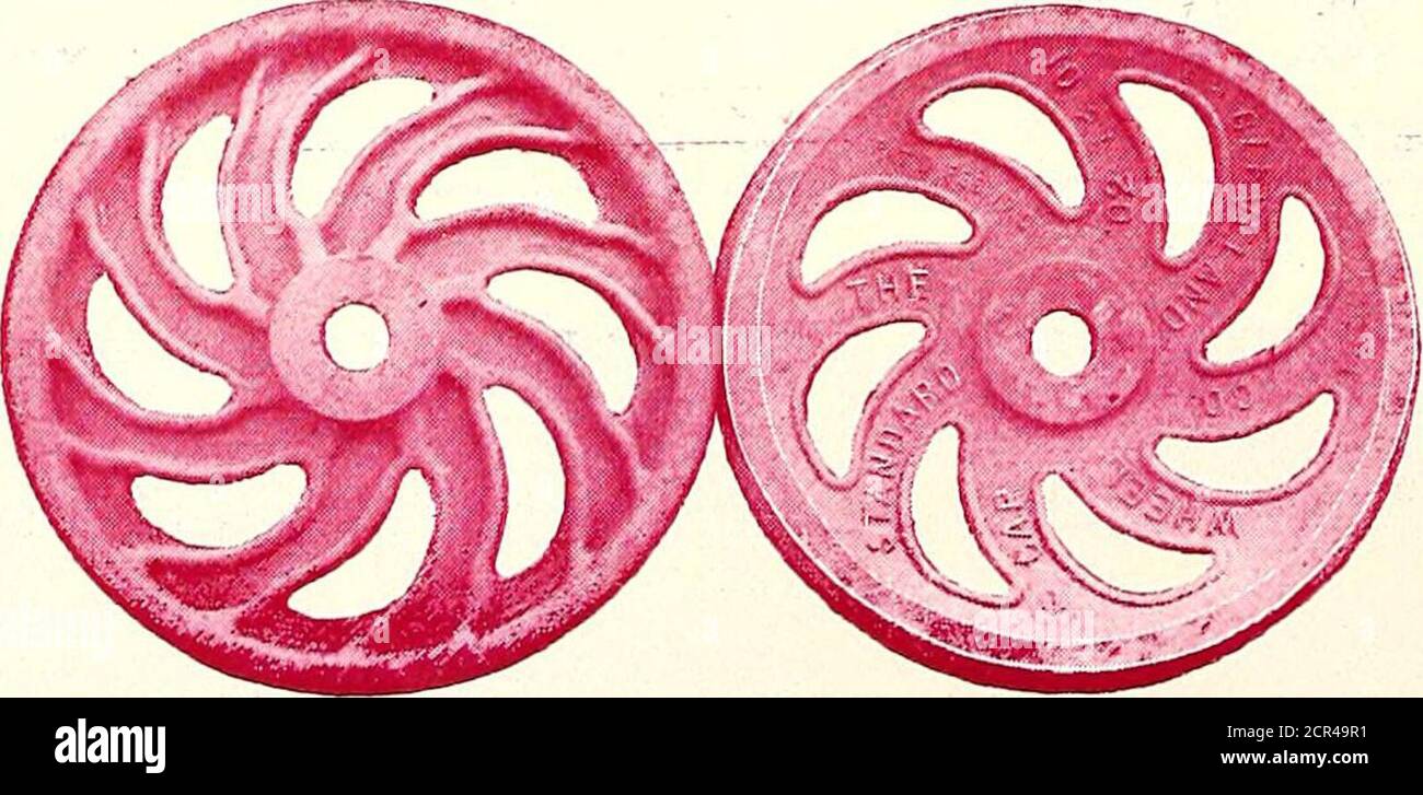 . The Street railway journal . HILLED WHEELS of all patterns and sizes