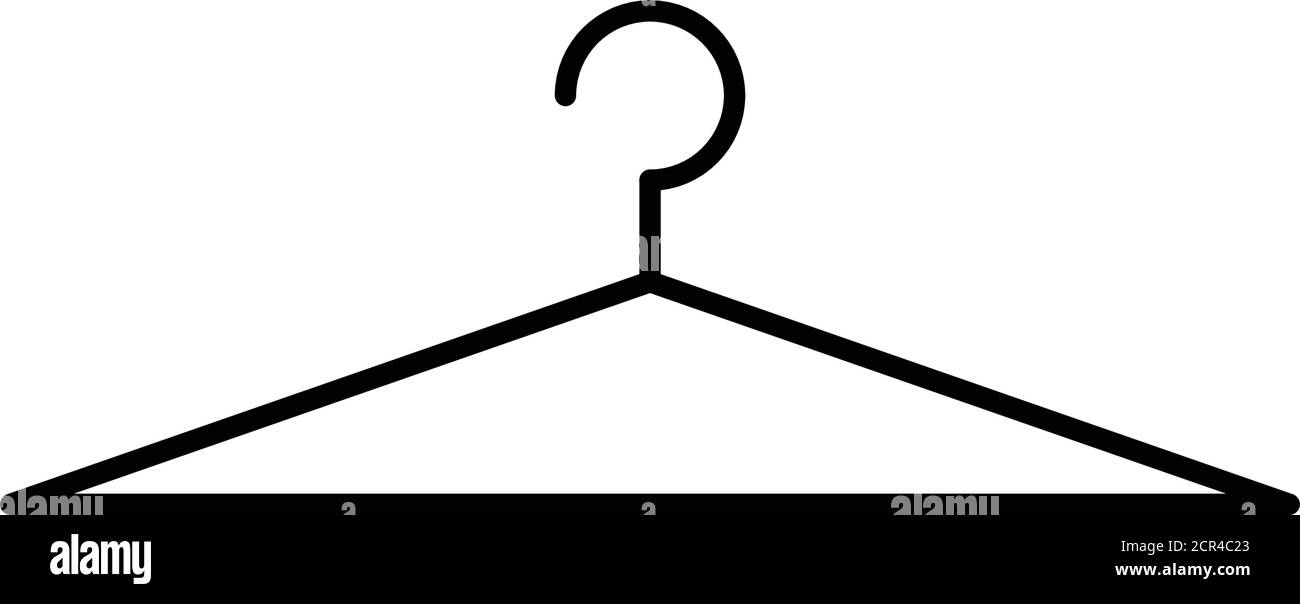 hanger icon vector, hanger sign, logo Stock Vector