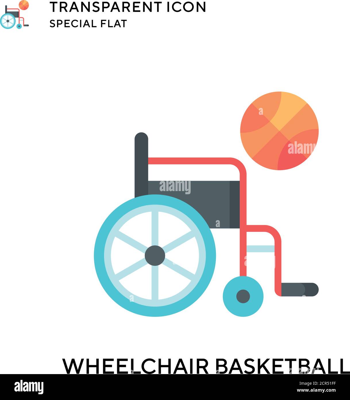 Disabled young basketball player Stock Vector Images - Alamy