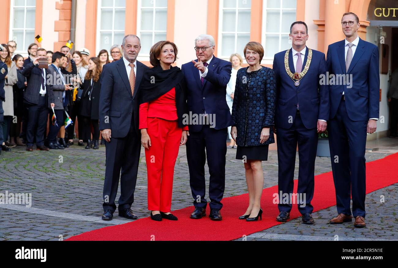 Mayor Mainz Michael Ebling Partner High Resolution Stock Photography And Images Alamy