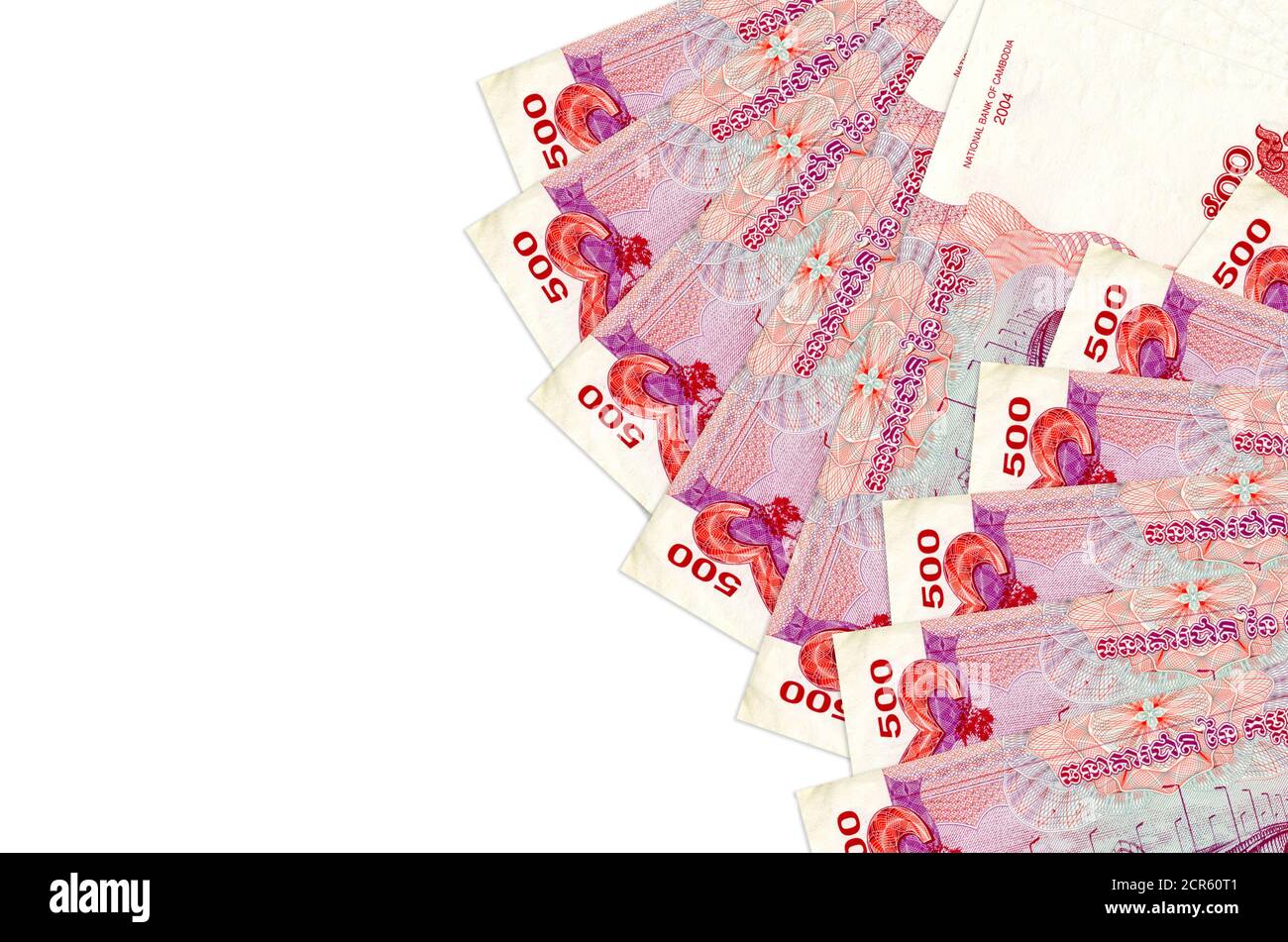 500 khmer riel note hi-res stock photography and images - Alamy