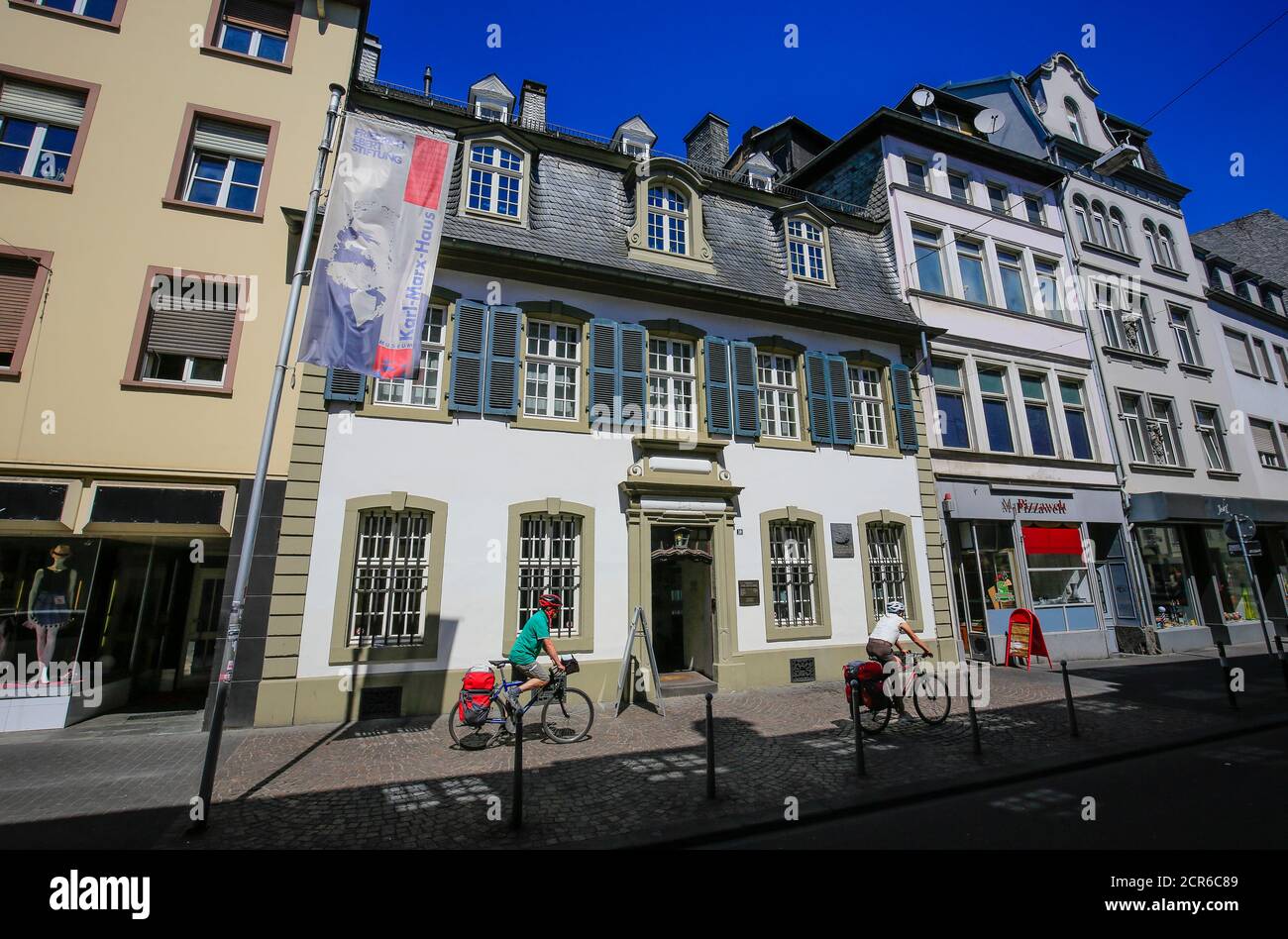 Museum, Karl-Marx-Haus, birthplace of Karl Marx, Trier, Rhineland-Palatinate, Germany, Europe Stock Photo