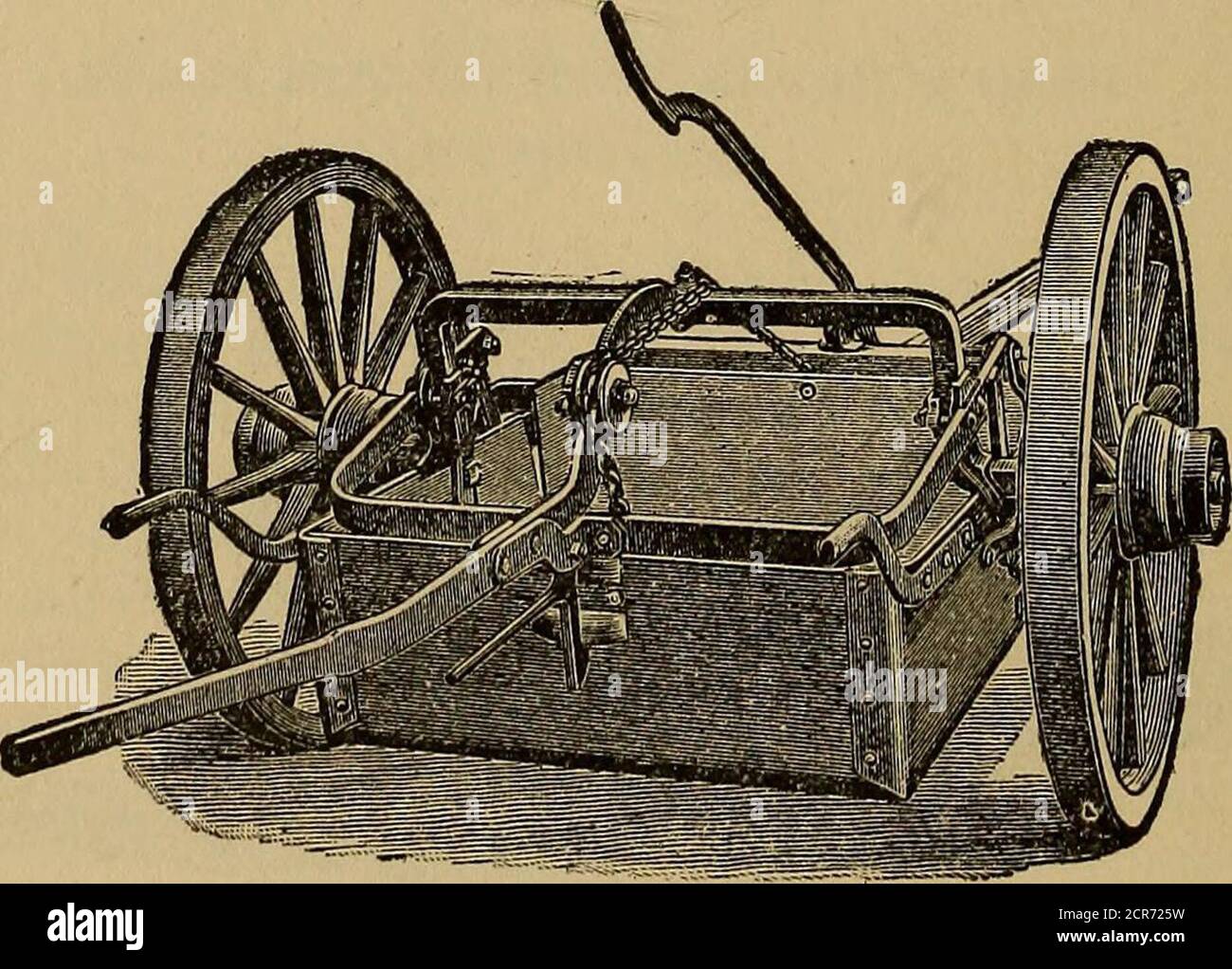 . Building and repairing railways . Fig. 32. TWO-WHEELED SCRAPER.. END ...