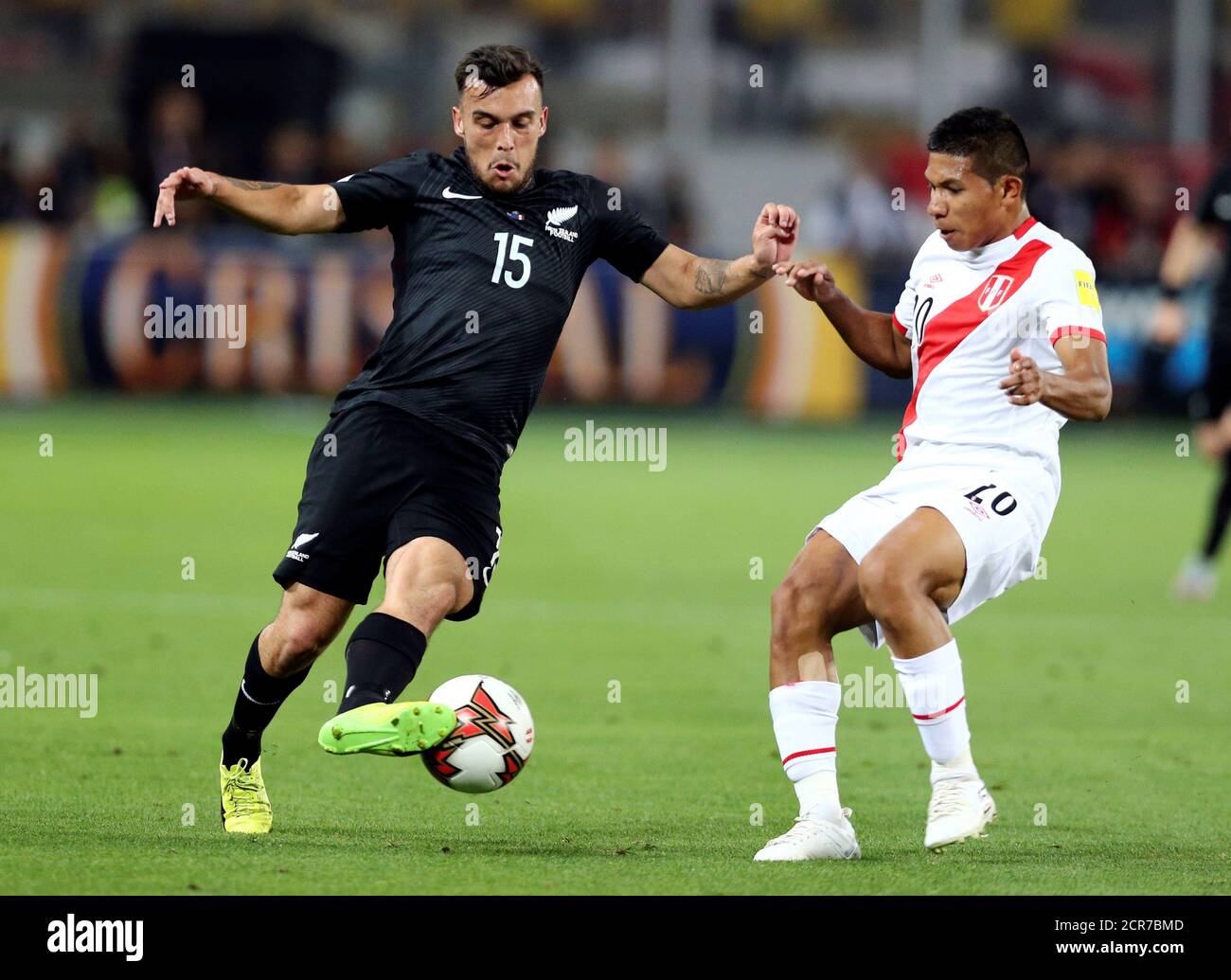 Soccer Football Soccer Football Peru V New Zealand 18 World Cup Qualifying Playoffs National Stadium Lima