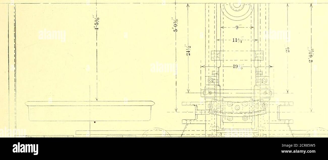 The Street Railway Journal Ter Plate Is 25 000 Lbs The Weight Of Each Motor Is6500 Lbs And The Extra Weight Due To The Torque Of One Motoron The Truck Transom