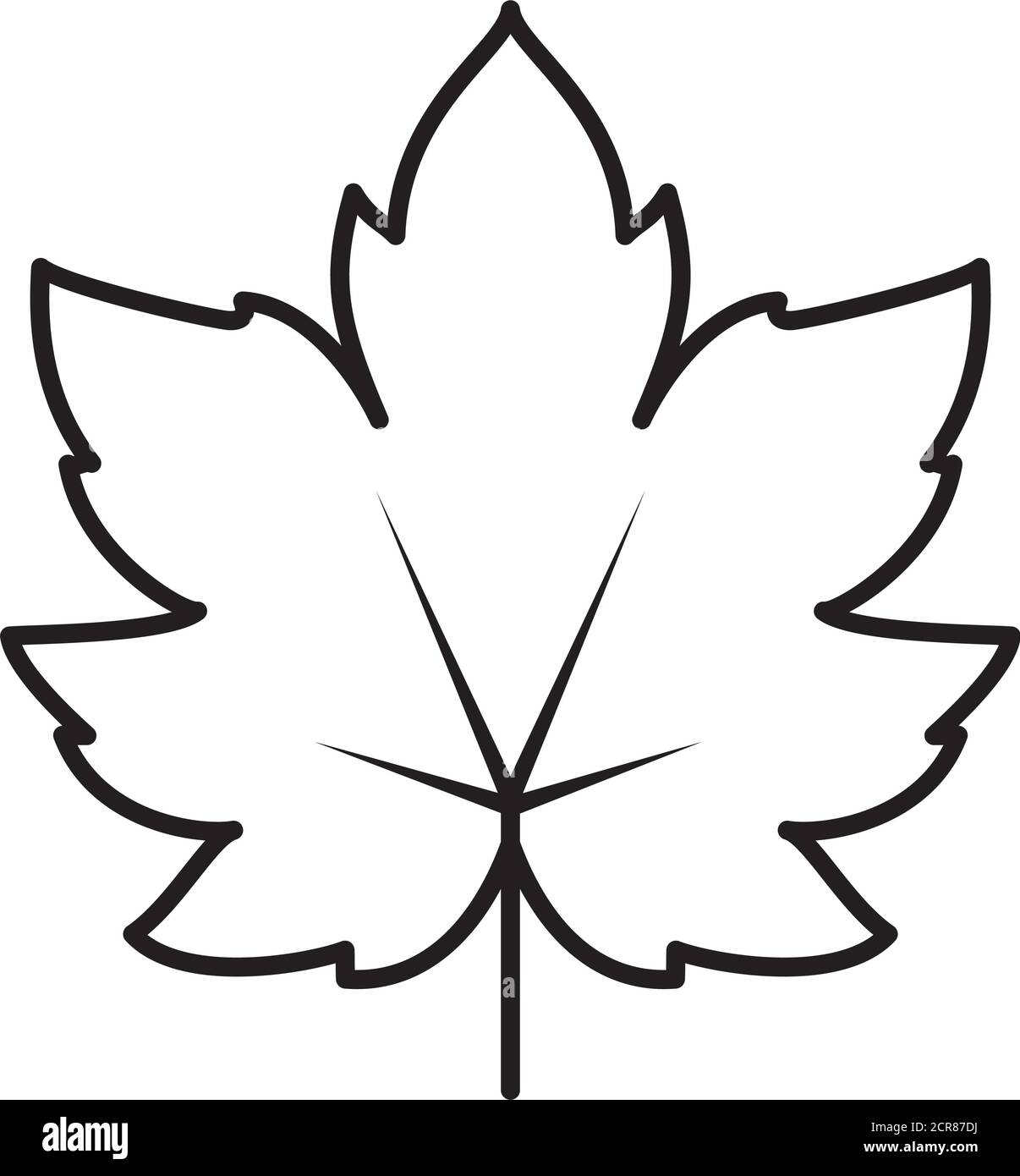 Maple leaf Generic Outline Color icon