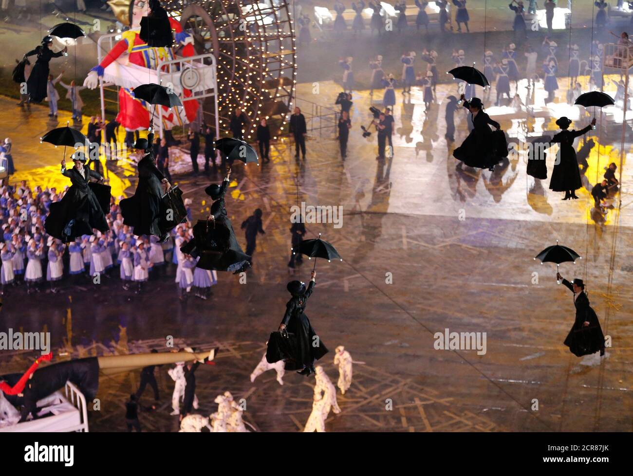 London olympics mary poppins hires stock photography and images Alamy