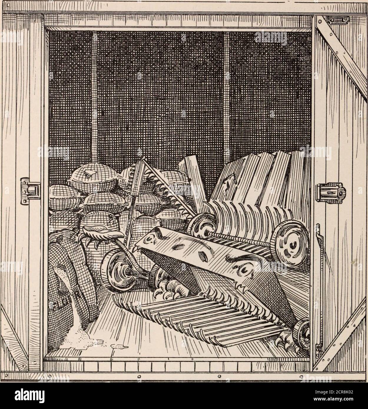 Baltimore and Ohio employees magazine . ^ in case of lossby fire 