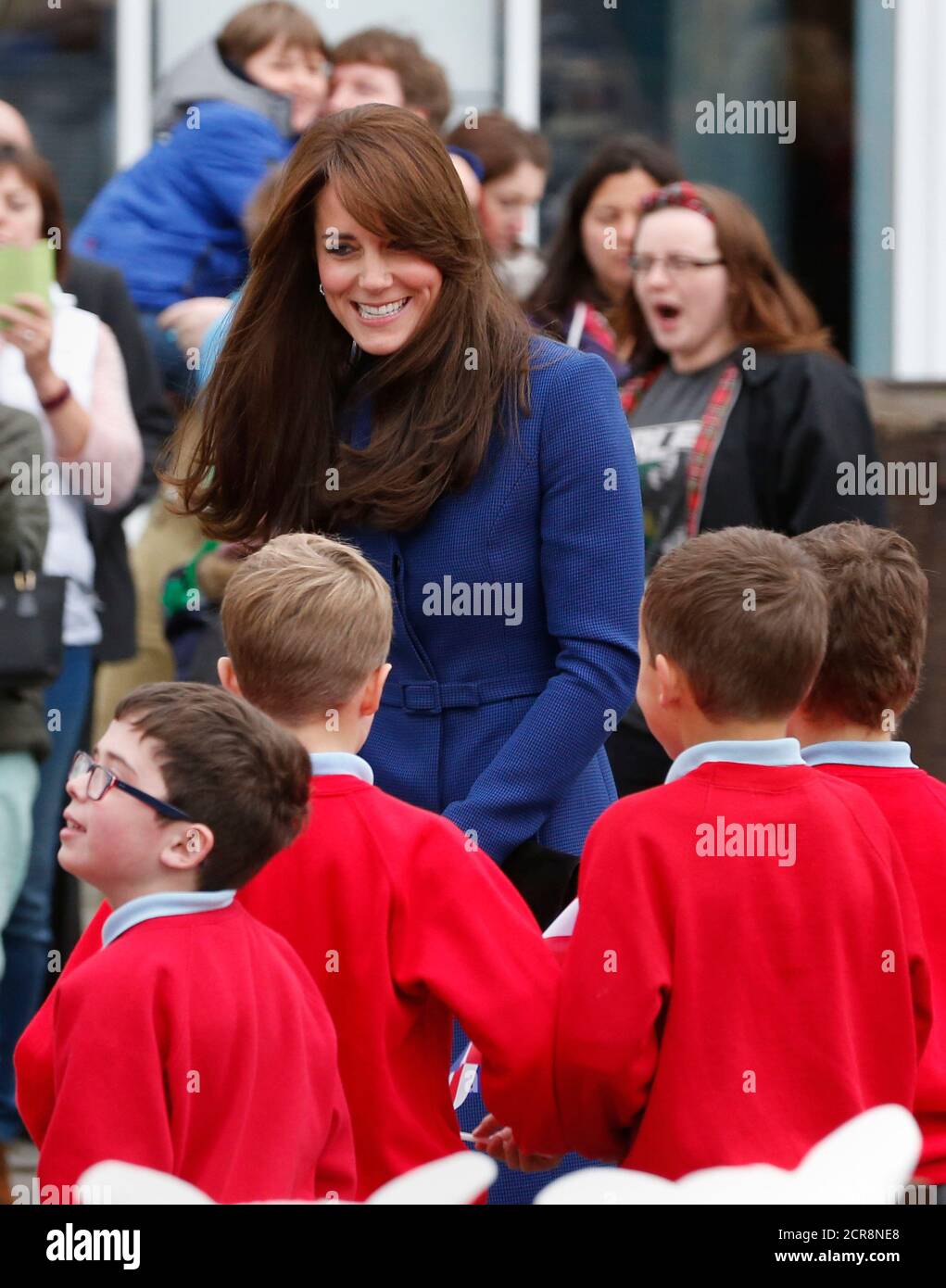 Britain's Catherine, Duchess of Cambridge tours the original Royal Research Ship Discovery during a visit to Dundee, Scotland, Britain October 23, 2015.  REUTERS/Danny Lawson/Pool Stock Photo