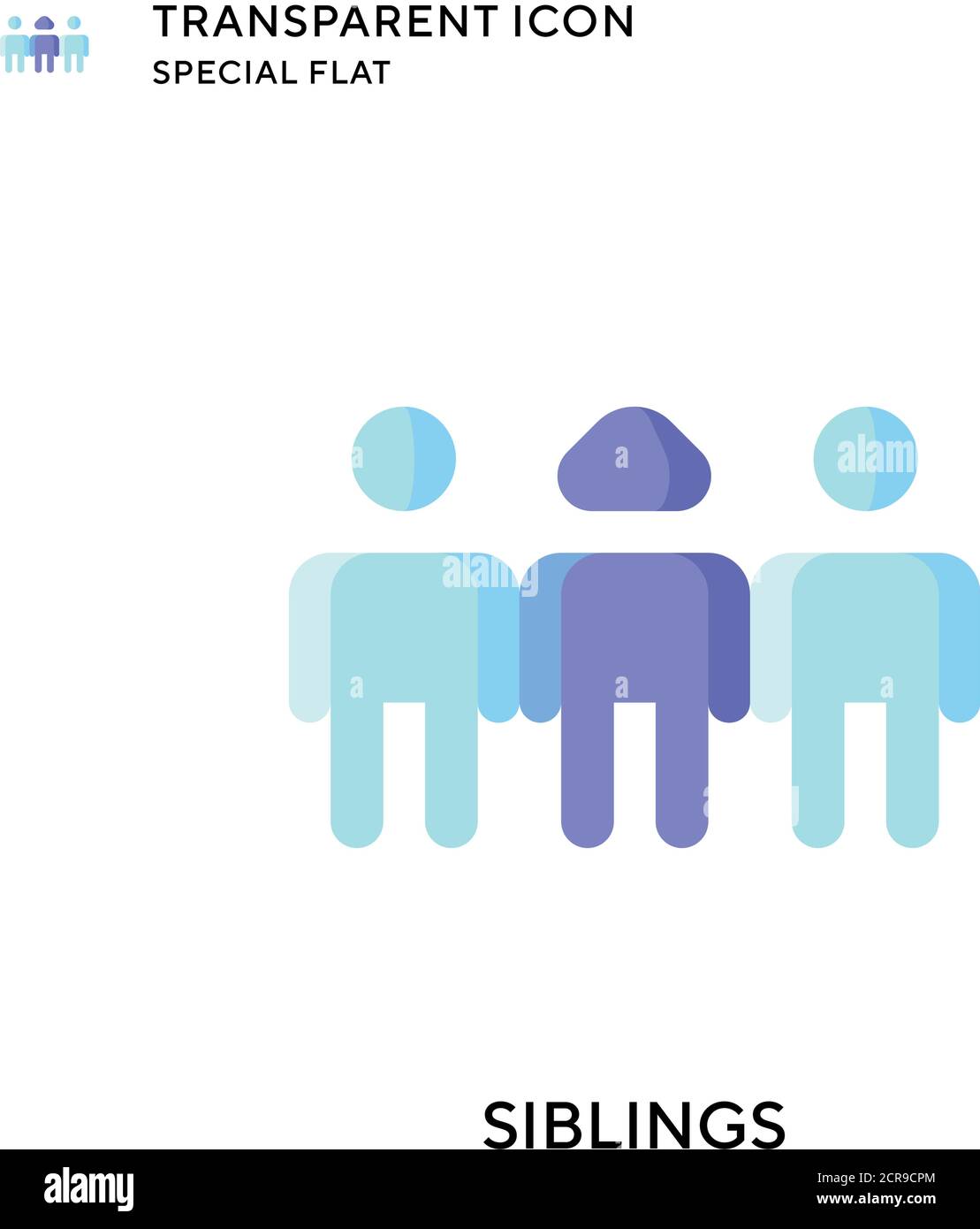Two Little Siblings Stock Vector Images - Alamy