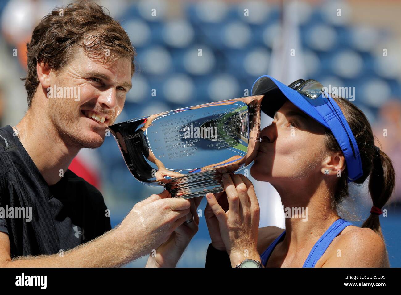 Us open tennis champions trophy hires stock photography and images Alamy