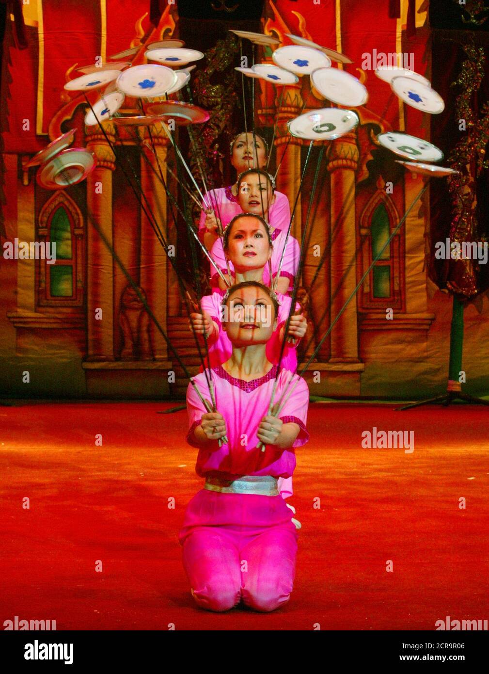 Chinese circus plate hires stock photography and images Alamy