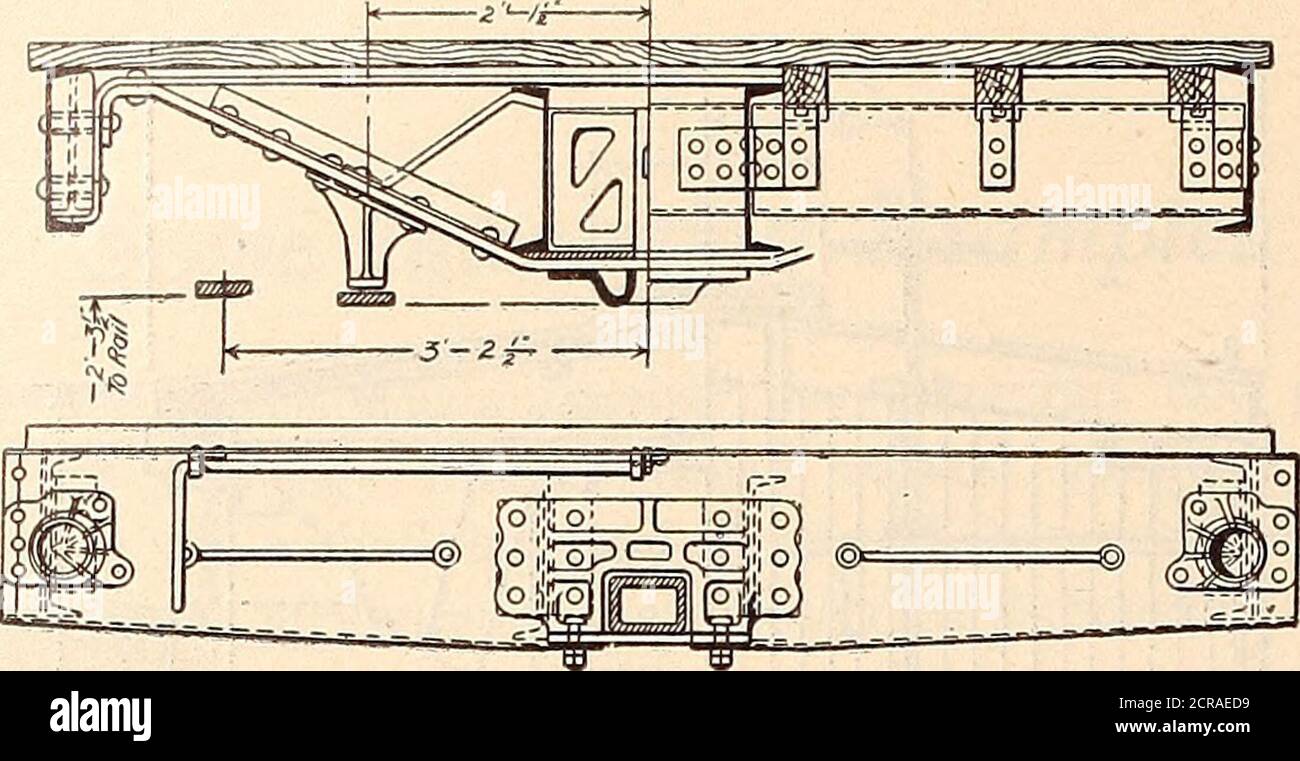 . Railway master mechanic [microform] . #/-3 Fig. 4—Plan and Elevation ...