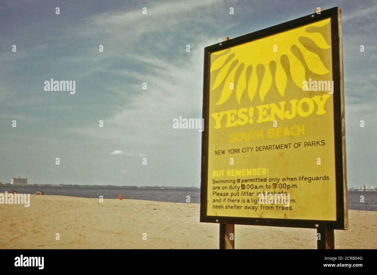 South Beach, Staten Island, Is Safe for Swimming Stock Photo Alamy