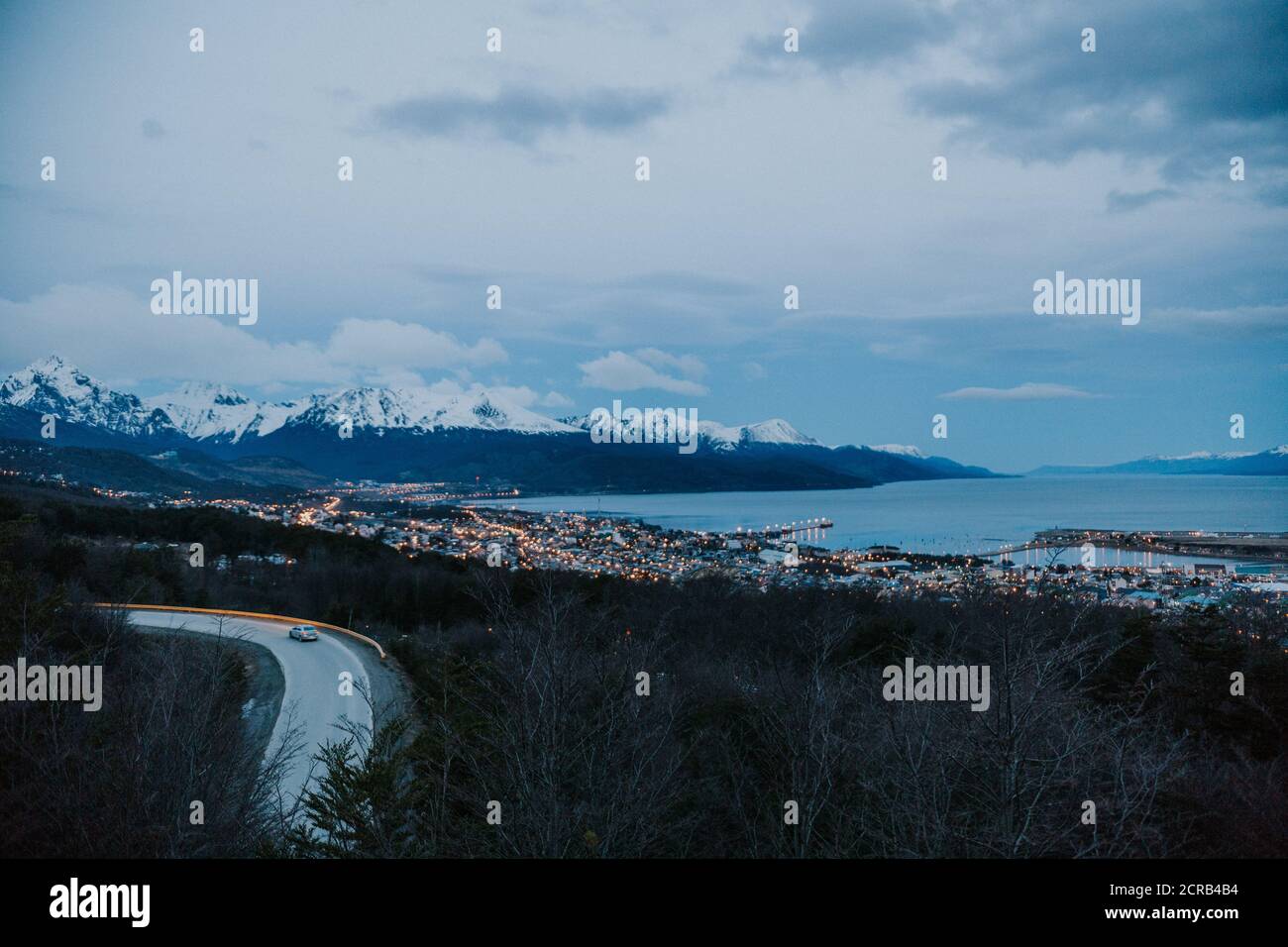 Pictures of landscapes of Ushuaia - End of the world - Argentina Stock Photo