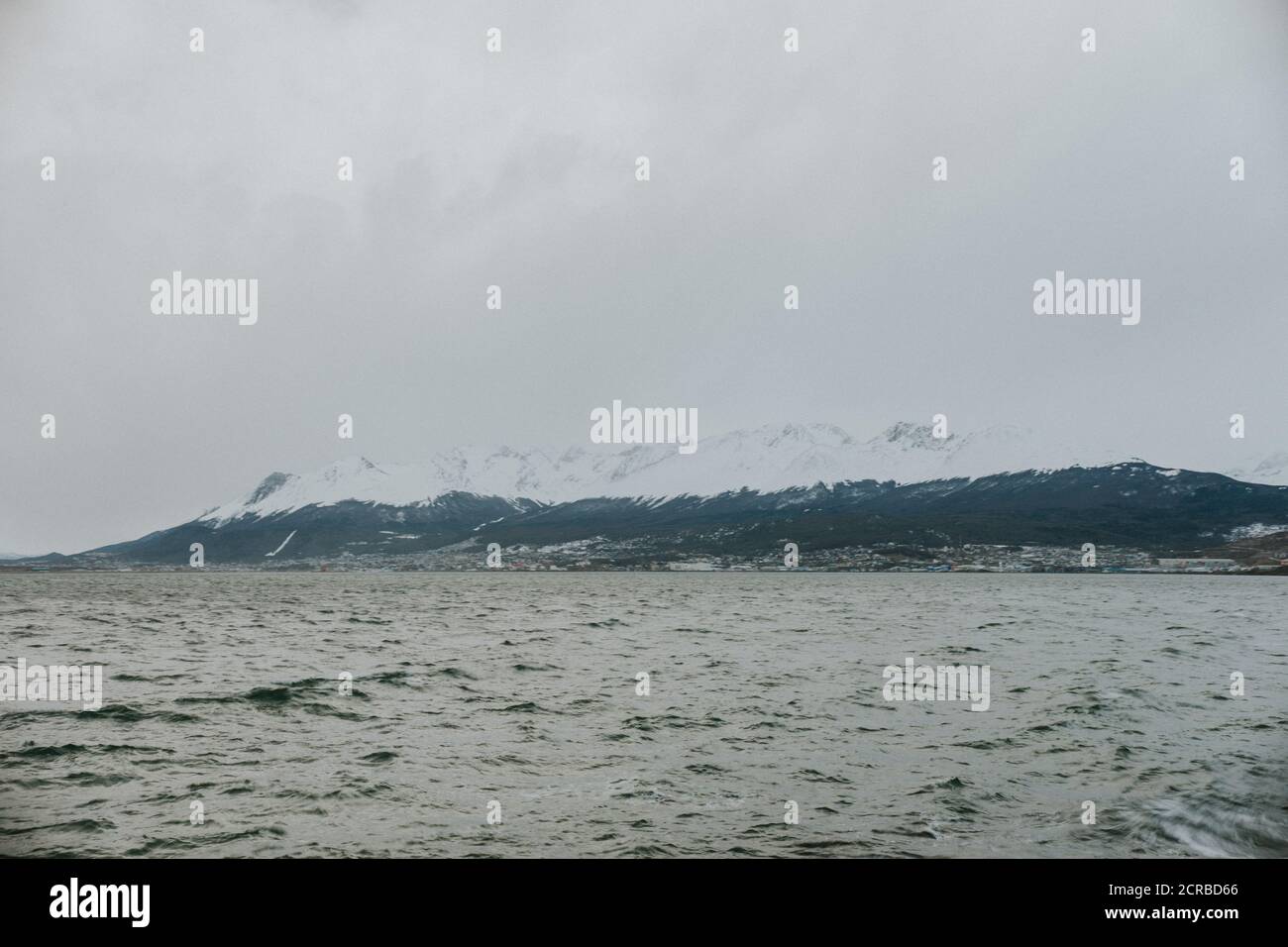 Landscapes of Ushuaia surroundings Stock Photo