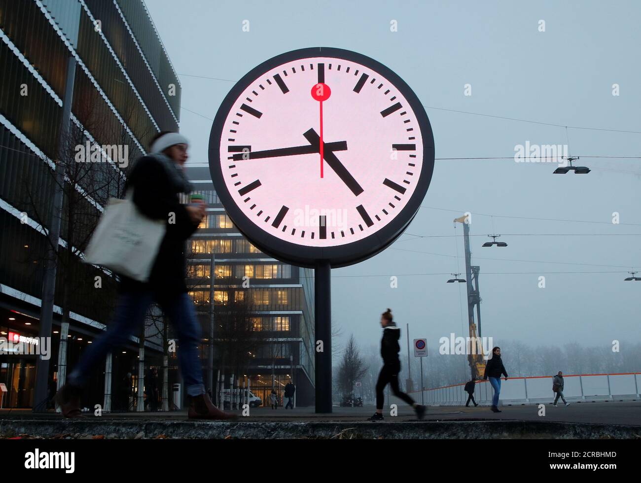 Swiss railway company SBB building 