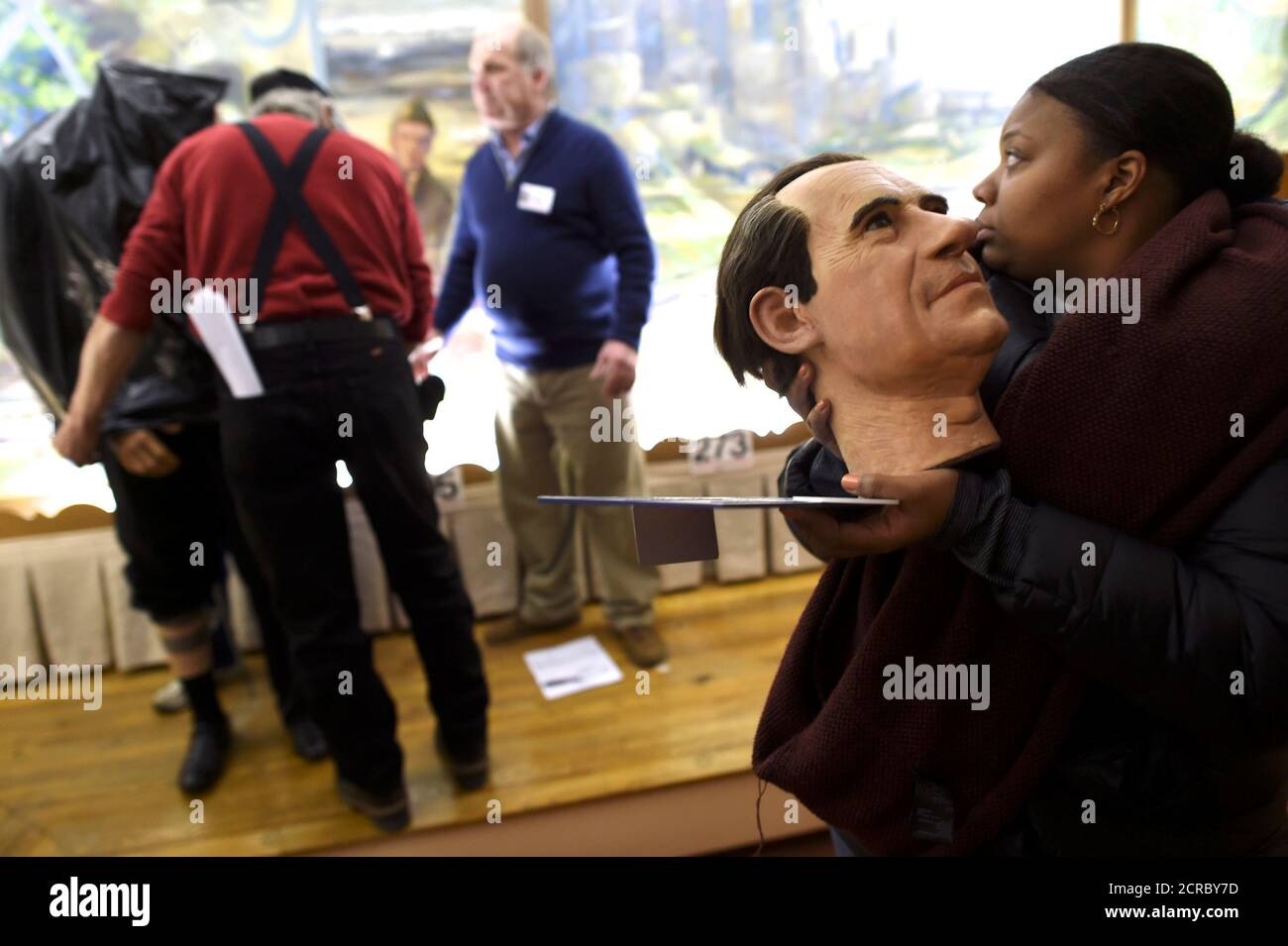 Wax figure president richard nixon hires stock photography and images