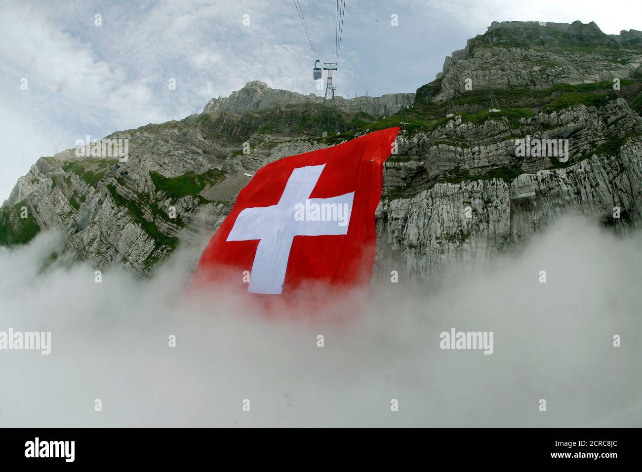 Largest Swiss Flag High Resolution Stock Photography and Images - Alamy