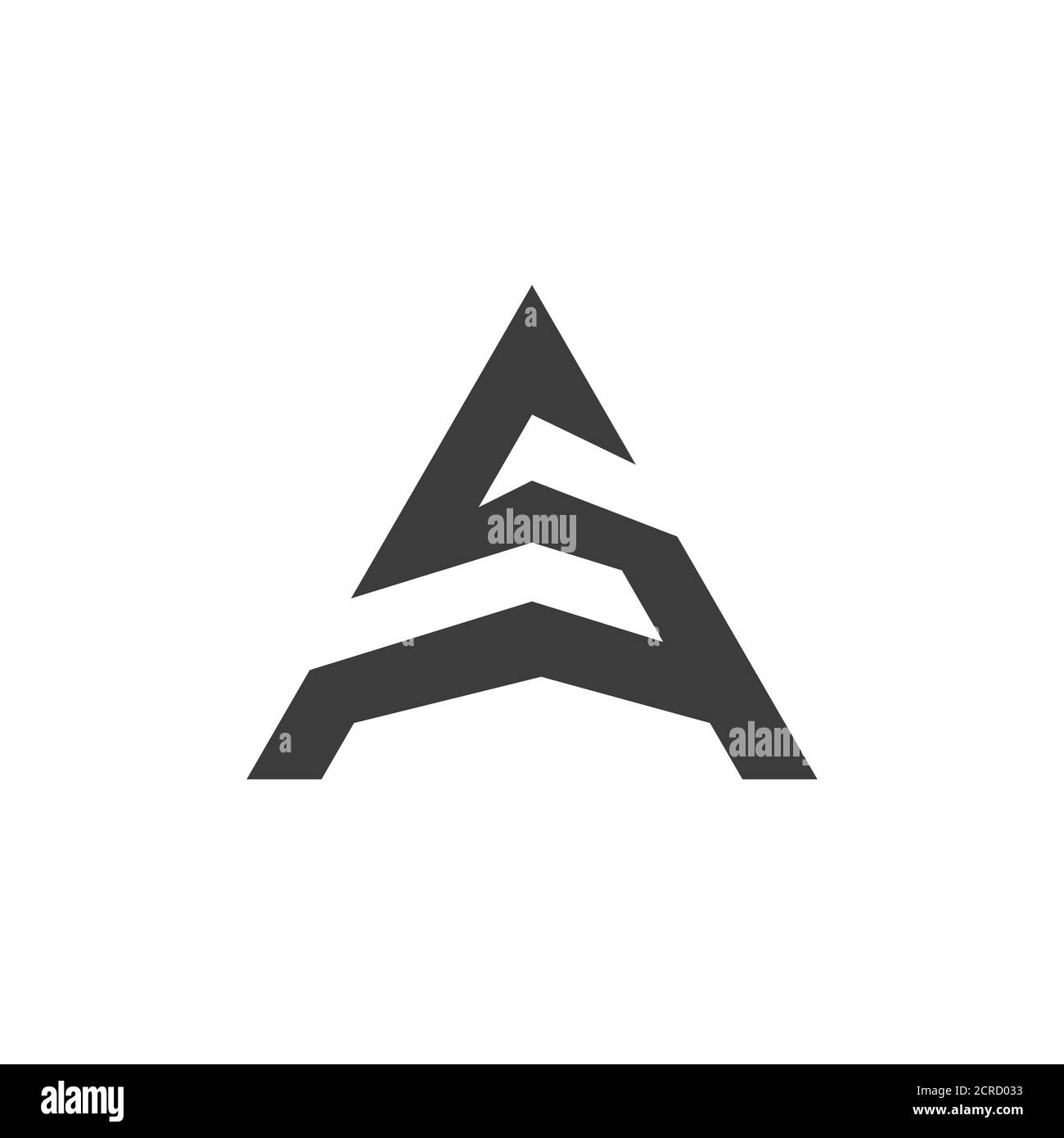 Initial letter sa logo or as logo vector design template Stock Vector ...