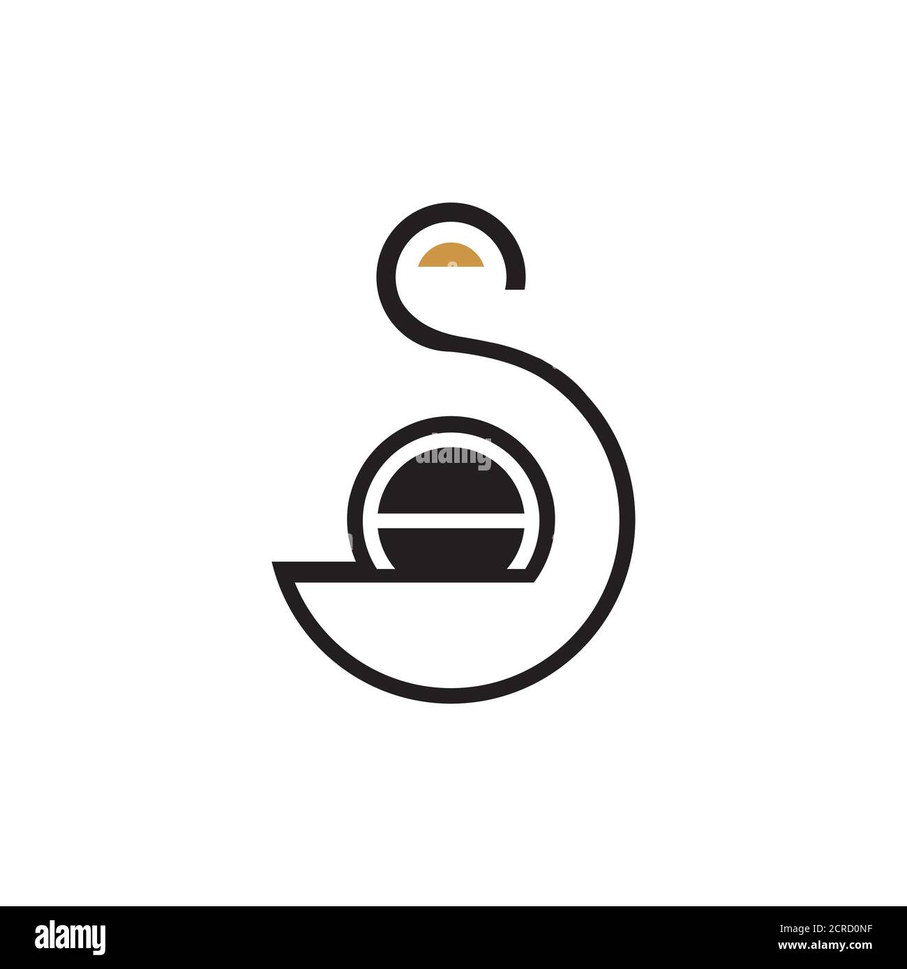 Initial letter sa logo or as logo vector design template Stock Vector