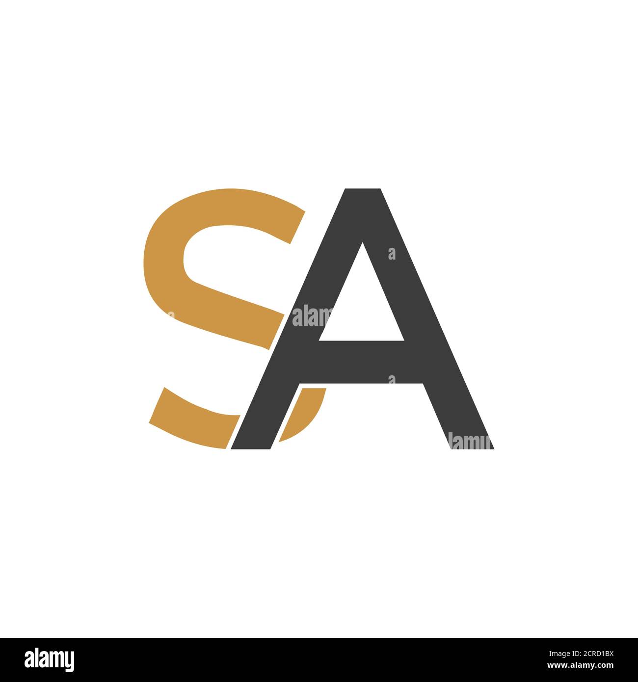 Initial letter sa logo or as logo vector design template Stock Vector ...