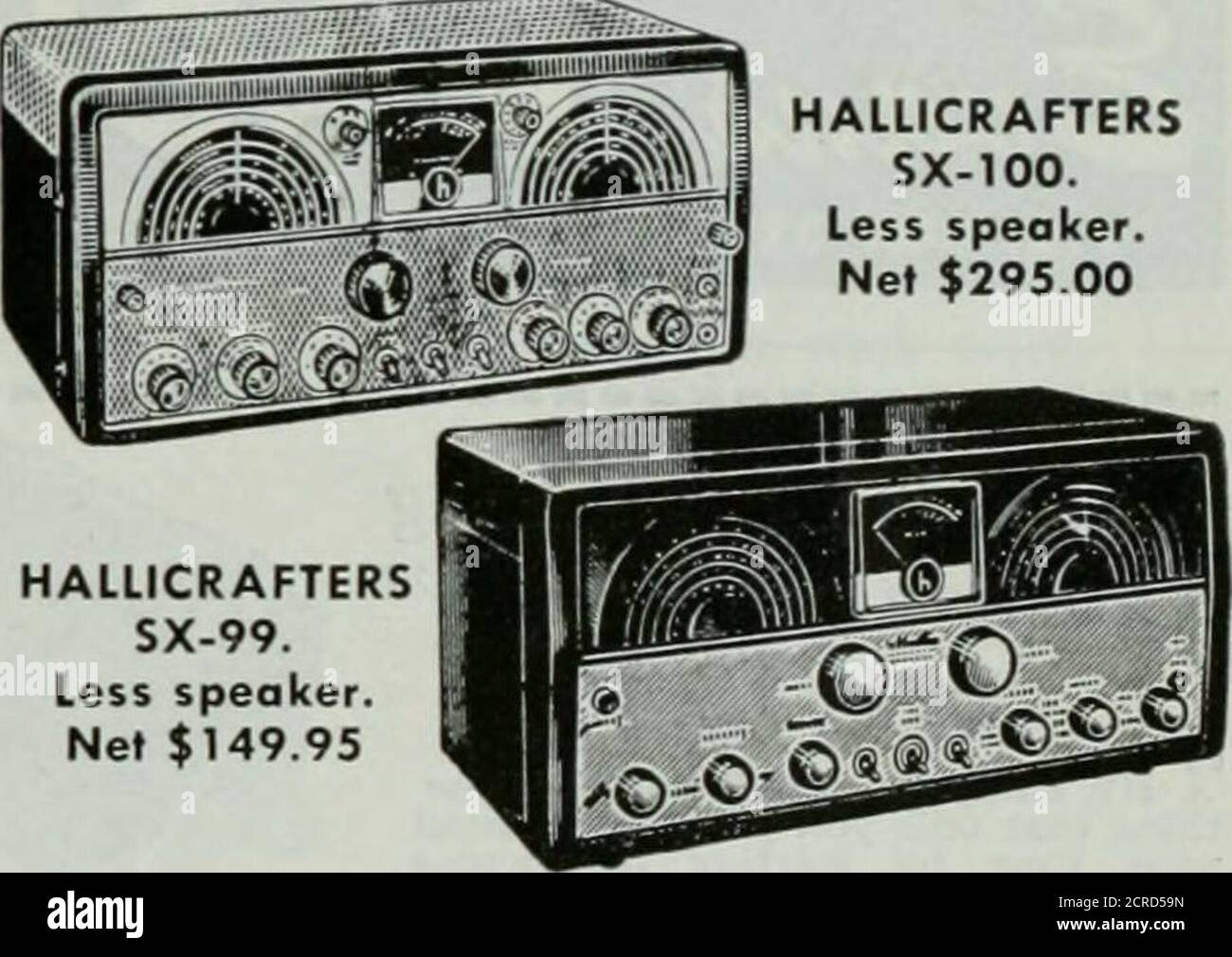 . QST . ANNOUNCING NATIONALSNEW DREAMRECEIVER—THE GREAT NC-300Less speaker.Net $349.95. HALLICRAFTERS SX-100. Less speaker. Net $295.00 NATIONAL NC-98.Less speaker.Net $149.95 HALLICRAFTERS SX-99. Less speaker. Net $149.95 JOHNSON VIKINGRANGER TRANSMITTER-EXCITER KIT.Net $214.50. Wired andtested. Net $293.00 WELLER MODEL 8100K SOLDERING KIT. ncludes soldering gun,wire soldering brush,soldering aid, and a supply of Keslerolder. Packed in heavycardboard case.Net $5.83 Stock Photo