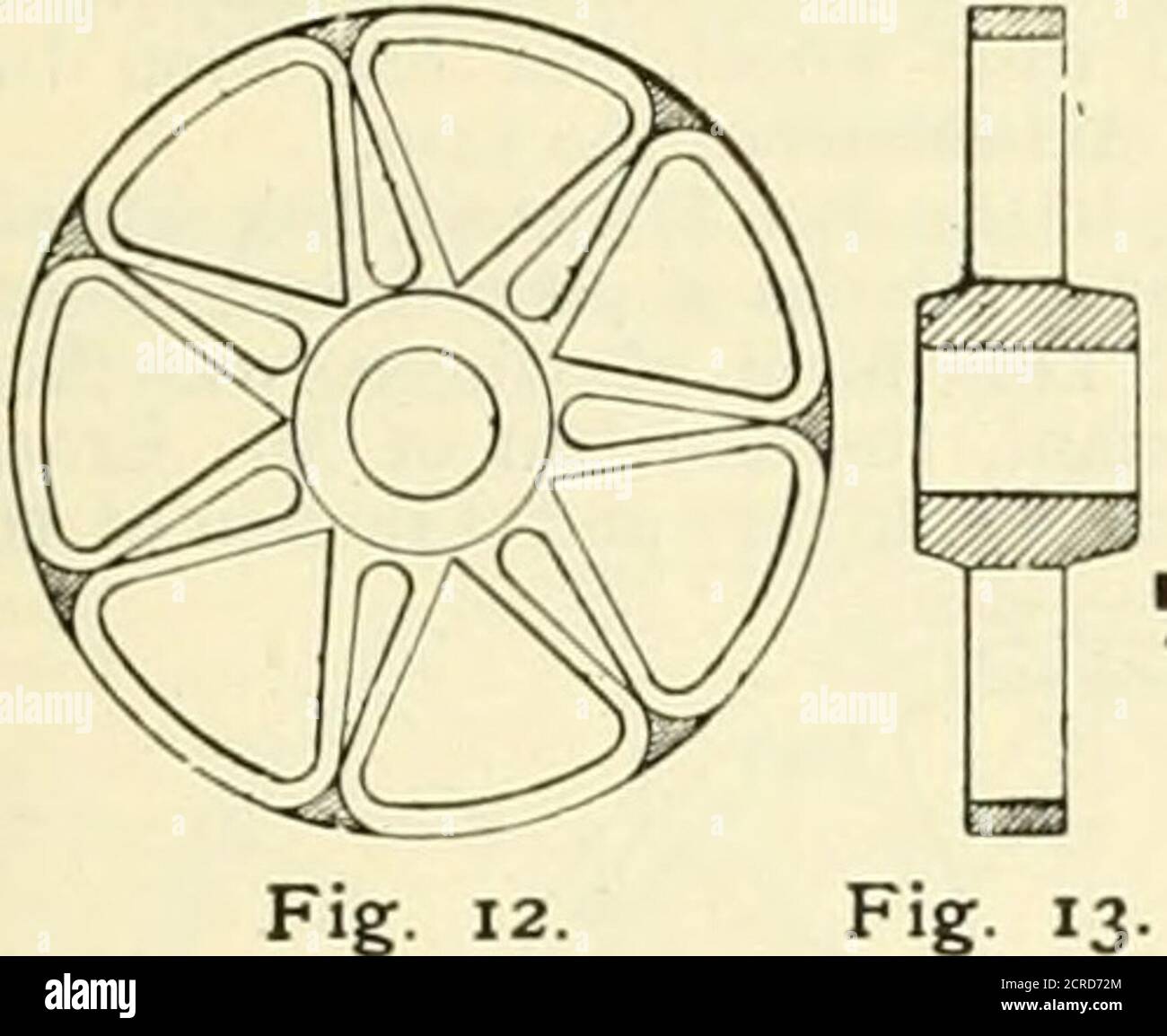 . American engineer and railroad journal . Vol. LXVII, No. ic] AND RAILROAD JOURNAL 493 parts of which hiive previously Been fitted togetlier cold.The process of manufacture for car-wliecls is us follows : A har of suitaljle scctiou. is bent in rolls to form the rim. Tliis ring of metal is in a clamp pro- then held - -vided with screws, as shownin figs. 33 and 24, the un-weliied ends of the liar abut-ting together. It is thenplaced in a fire and the ends•heated to a welding heat.By turning the screw theends are then pressed to-gether, and only a few blowsare needed thereafter tomake a perfect Stock Photo