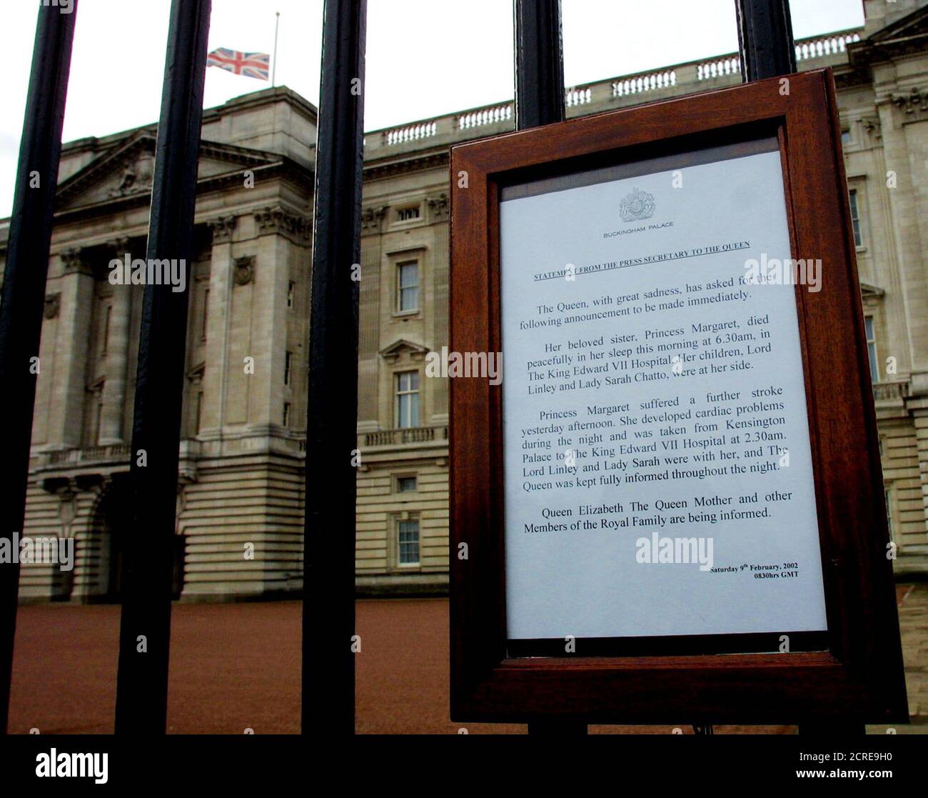 Princess Margaret Death High Resolution Stock Photography And Images Alamy