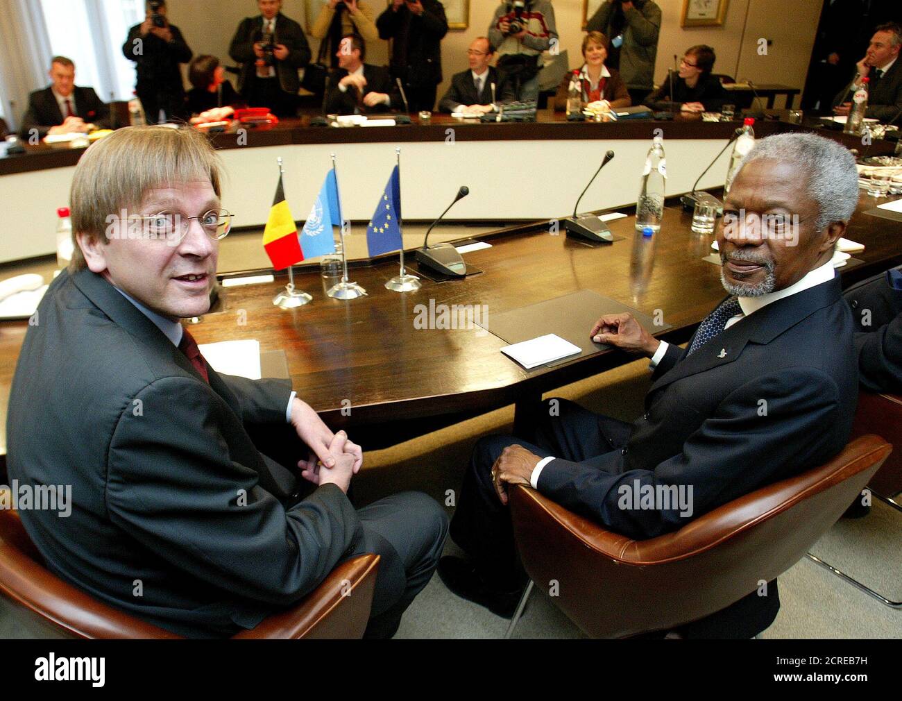 Belgian prime minister guy verhofstadt hi-res stock photography and images  - Page 2 - Alamy