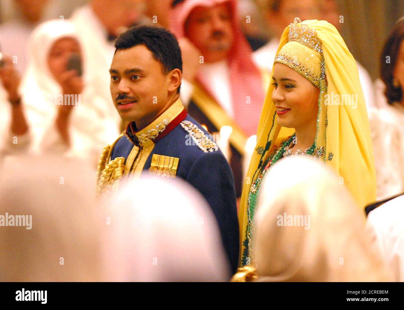 Brunei's Crown Prince Al-Muhtadee Billah Bolkiah and wife Sarah 
