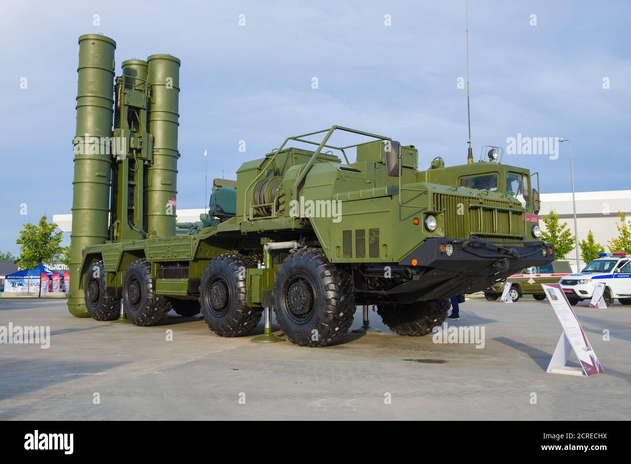 MOSCOW REGION RUSSIA AUGUST 25 2020 Launcher 5P85 2 01 From The 