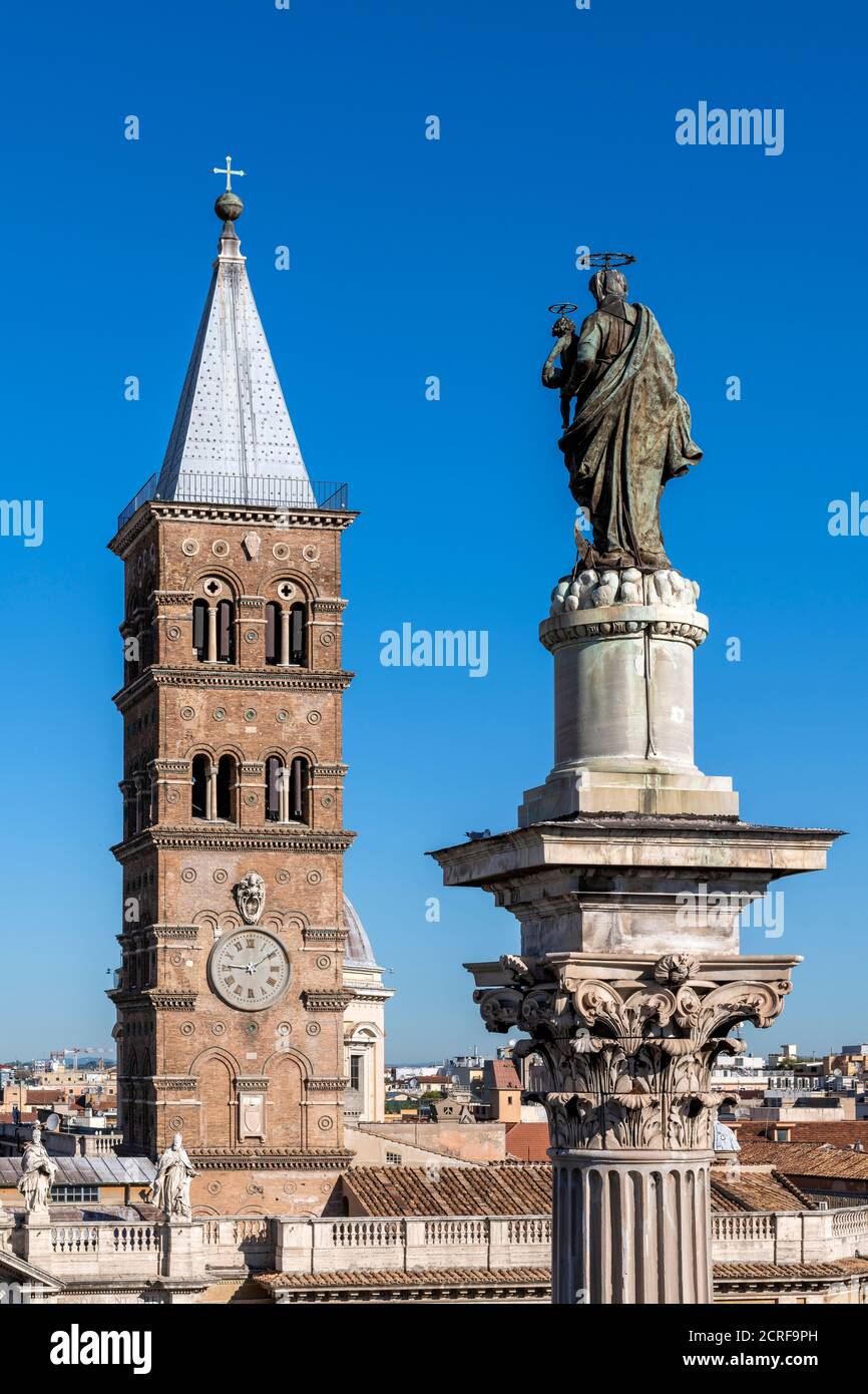 Basilica of Saint Mary Major or Basilica di Santa Maria Maggiore, Rome ...