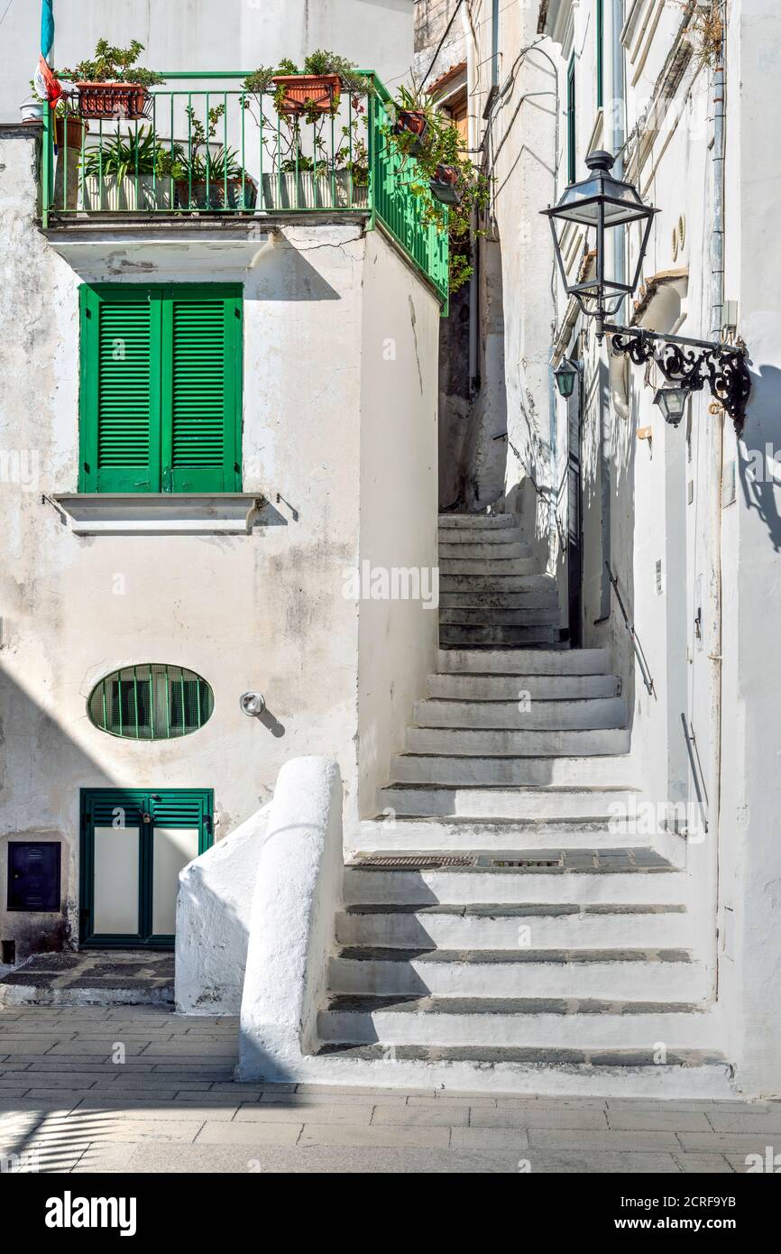 Atrani, Amalfi coast, Campania, Italy Stock Photo