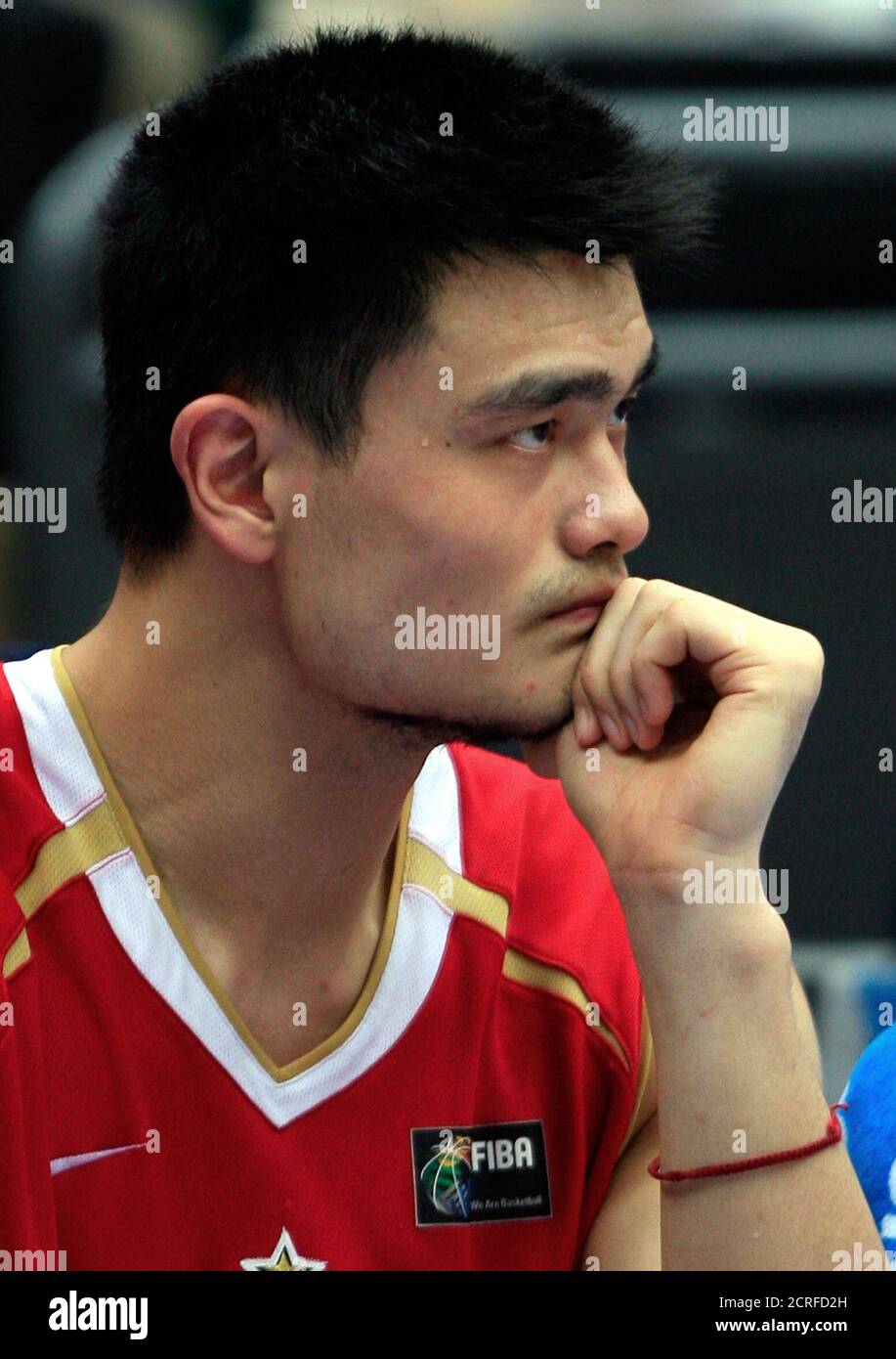 Sits On The Bench During The Match High Resolution Stock Photography And Images Alamy