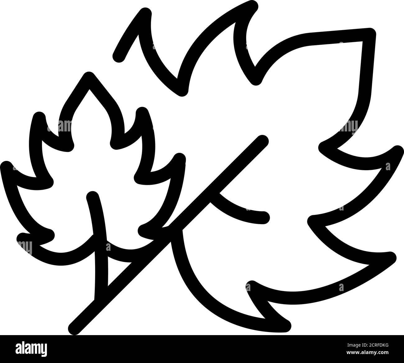 Parsley cook icon, outline style Stock Vector