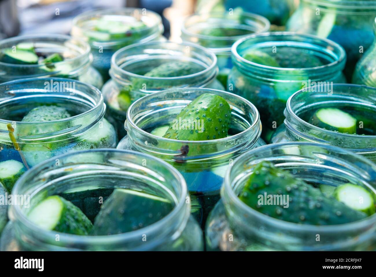 Pickle Cucumber pickle process hi-res stock photography and images - Alamy