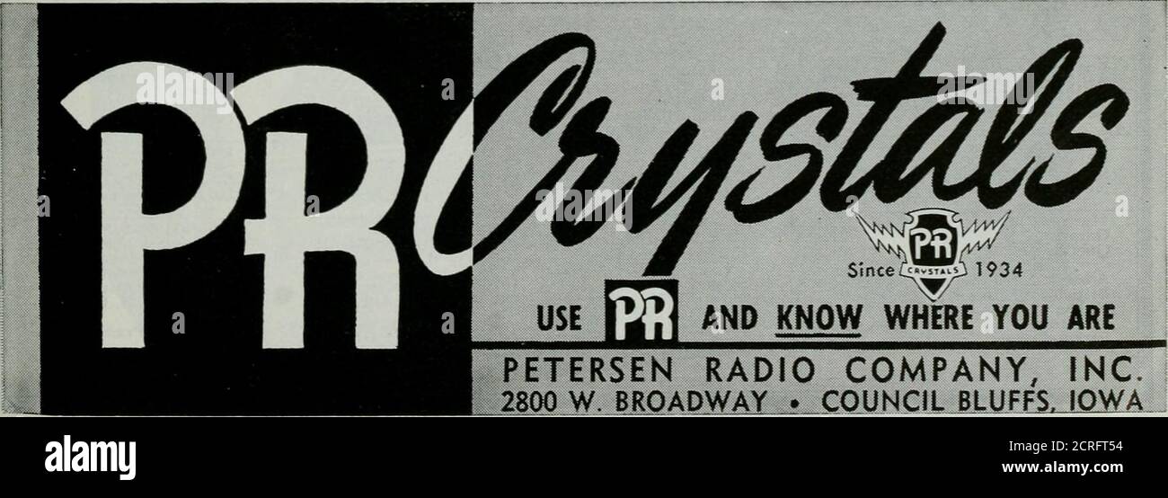 . QST . PETERSEN RADIO COMPANY, INC.2800 W. BROADWAY &gt; COUNCIt BLUFFSjmVA EXPORT SALES: Royal National Company, Inc., 8 W. 40th Street, New York 18, N. Y. Section Communications Managers of the ARRL Communications Department Reports Invited. All amateurs, especially League members, are invited to report station activities on the first of eachmonth (for preceding month) direct to the SCM, the administrative ARRL official elected by members in each Section.Radio club reports are al.so desired by SCMs for inclusion in QST. ARRL Field Organization station appointments areavailable in the areas Stock Photo