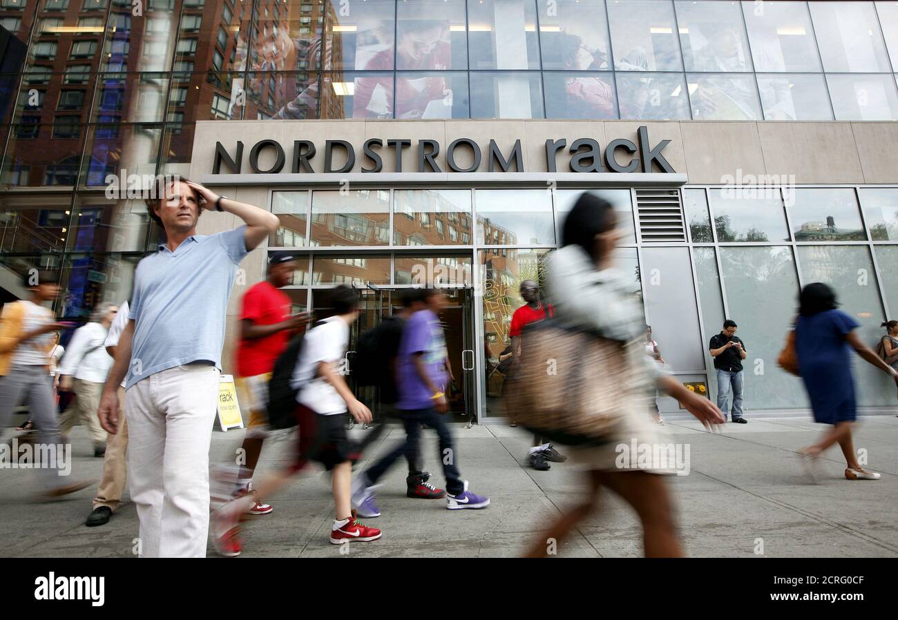 https www alamy com people walk past the nordstrom rack store in new yorks union square may 21 2010 reuterschip eastfile photo global business week ahead package search business week ahead nov 7 for all images image375906399 html