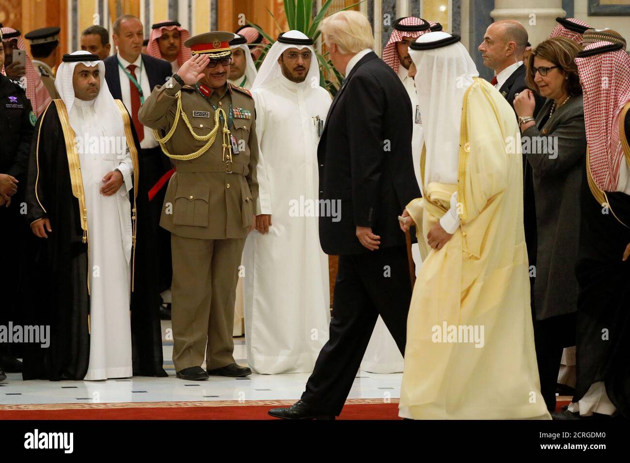 President Al Robe Imperial yellow robe hi-res stock photography and images - Alamy
