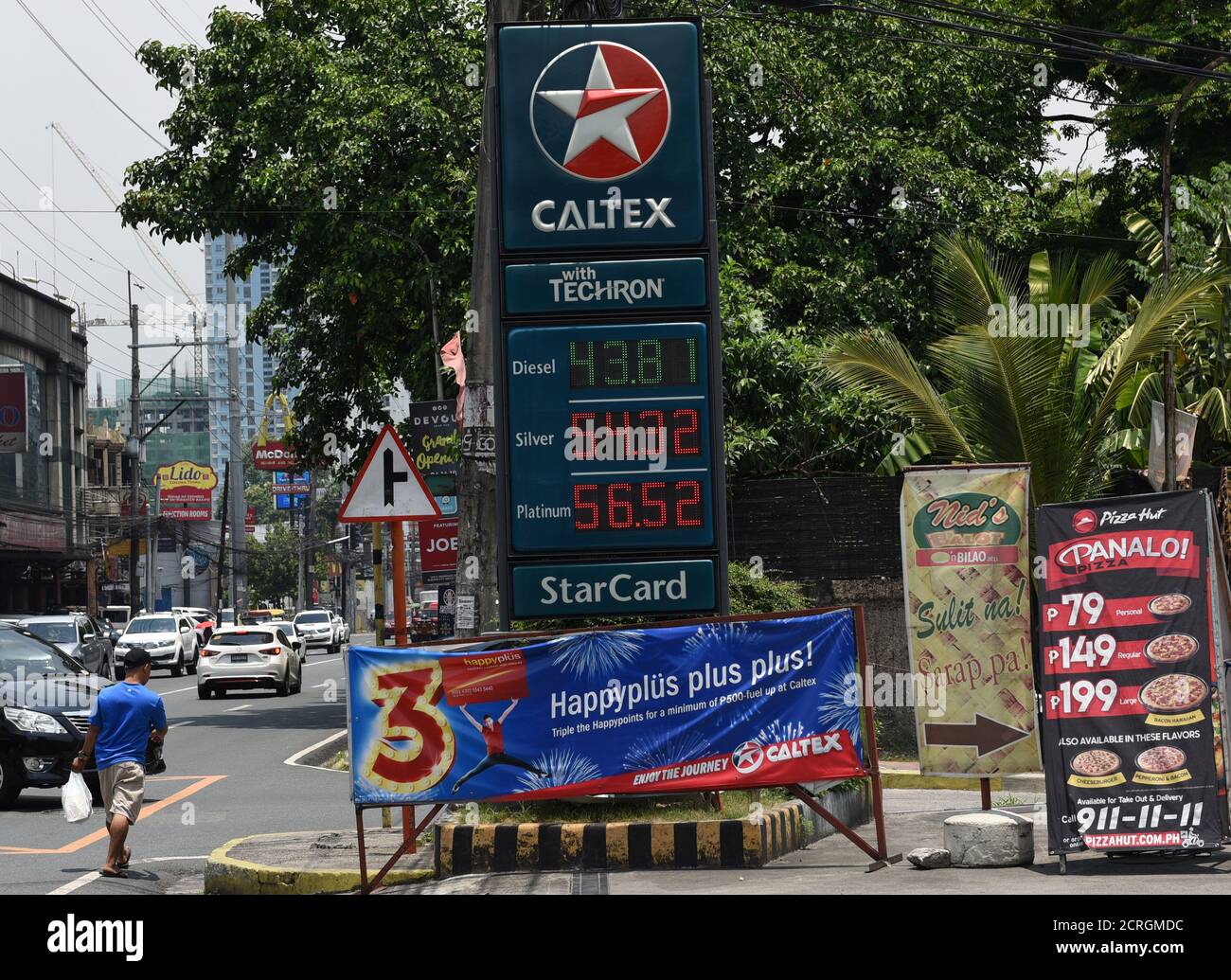 Philippine gas station hires stock photography and images Alamy